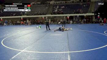 110 lbs 3rd Place Match - Ryker Heishman, Big Game Wrestling Club vs Nate Peterson, Berge Elite Wrestling Academy