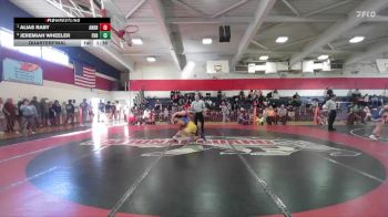 Boys 152 lbs Quarterfinal - Alias Raby, Anderson Boys vs Jeremiah Wheeler, Foothill Boys