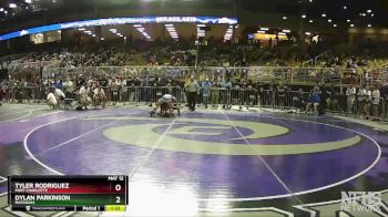 2A 152 lbs Champ. Round 1 - Dylan Parkinson, Matanzas vs Tyler Rodriguez, Port Charlotte