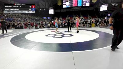 157 lbs Champ. Rd Of 64 - Antonio Arguello, CT vs Brextin Marrah, MO
