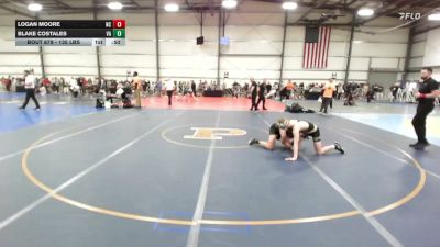 135 lbs Consi Of 32 #2 - Logan Moore, NC vs Blake Costales, VA