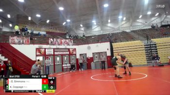 126 lbs Semifinal - Dallas Simmons, Fc Wrestling Club vs Kayden Coppage, Pendleton