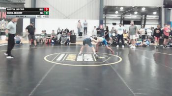 103 lbs Rr Rnd 9 - Austin Jacobs, Michigan Premier Red - BHS vs Beau Abbott, Roundtree Wrestling Academy - BHS