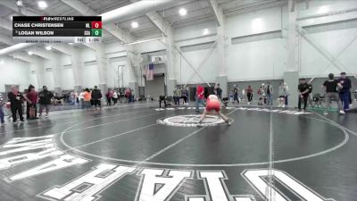 160 lbs Semifinal - Logan Wilson, Team Prestige Wrestling vs Chase Christensen, Northside Wrestling Club