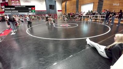 80B Semifinal - Paxton Hopkin, Lander Middle School vs Kasen Asay, Powell Middle School