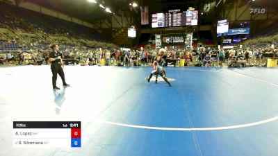 113 lbs Rnd Of 32 - Austin Lopez, NM vs Dunia Sibomana, NY