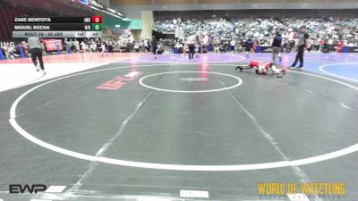 58 lbs Round Of 32 - Zane Montoya, Juggernaut Wrestling Club vs Miguel Rocha, N/A