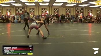 138 lbs Quarterfinal - Gregory Green, Journey Men vs Rocco Futia, Funky Panda