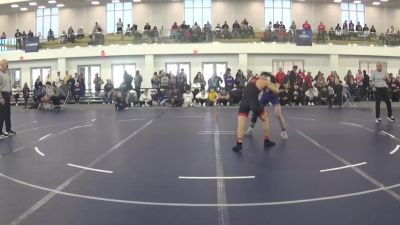 141 lbs Semifinal - Joshua Robison, North Central vs Justin Fortugno, Wisconsin-Whitewater