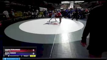 160 lbs Round 2 (16 Team) - Gavin Fernandez, MDWA vs Evan Manzo, IEWA