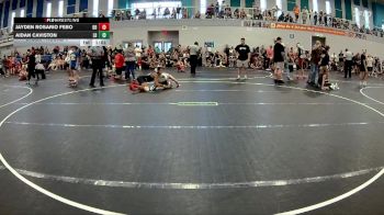126 lbs Champ. Round 1 - Jayden Rosario Febo, Davenport Dasher vs Aidan Caviston, Lemon Bay