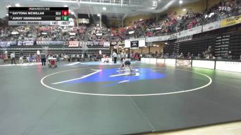 105 lbs Cons. Round 1 - Daytona Mcmillan, Beloit HS vs Avery Herrmann, Sabetha Hs