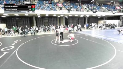170 lbs Quarterfinal - Denver Gier, Unattached vs Olivia Monroe, Unattached