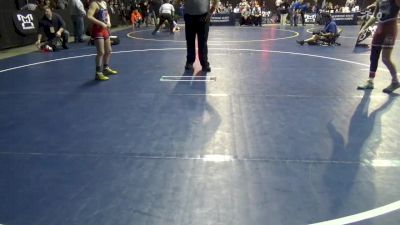 100 lbs Round Of 16 - Ashton Falls, Keystone Central vs Carter Kinard, Dover