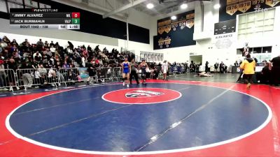 138 lbs Champ. Round 1 - Jimmy Alvarez, Millikan vs Jack Burmahln, Valencia/Placentia