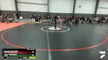 66-69 lbs Round 2 - Julian Sanchez, Forks Wrestling Club vs Colt Trogden, NWWC