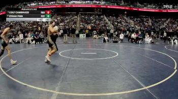 4A 132 lbs Cons. Round 2 - Ethan Finn, Pinecrest vs Colt Cambruzzi, Providence High School