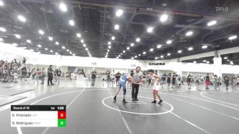 116 lbs Round Of 16 - Kash Preciado, Live Training vs Santiago Rodriguez, Mantanona TC