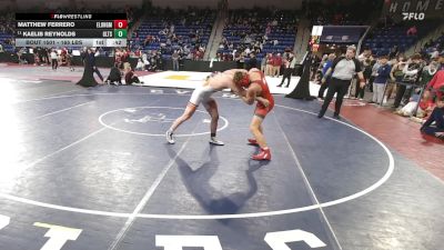 165 lbs Round Of 32 - Matthew Ferrero, East Longmeadow vs Kaelib Reynolds, Greater Lawrence