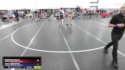 165 lbs Cons. Round 2 - Sawyer Dailey, Askren Wrestling Academy vs Ryan Bergman, Askren Wrestling Academy