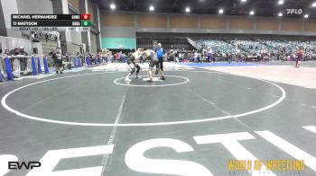 195 lbs Consi Of 4 - Michael Hernandez, Golden Hawks Wrestling Club vs TJ Mattson, Unnattached