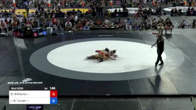 190 lbs Rnd Of 64 - Bryce Williams, IA vs Blaise Turner, ID