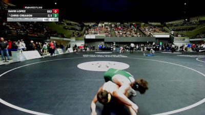 157 lbs Round Of 32 - David Lopez, Golden West vs Chris Creason, El Diamante