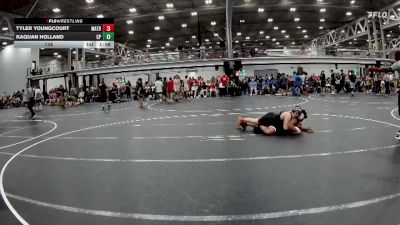 138 lbs Round 4 (6 Team) - Tyler Youngcourt, Mat Assassins Black vs Kaquan Holland, Colonial Pride