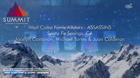 West Coast Fame Allstars - ASSASSINS [2026 L4 Senior Coed - D2 - Small Finals] 2026 The D2 Summit