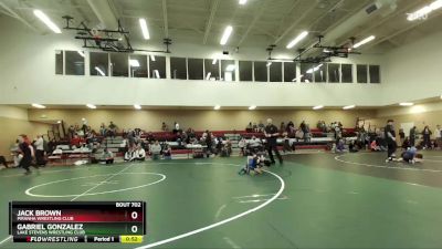 67 lbs Cons. Semi - Gabriel Gonzalez, Lake Stevens Wrestling Club vs Jack Brown, Piranha Wrestling Club