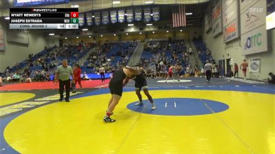 184 lbs Cons. Round 5 - Joseph Estrada, Menlo (Calif.) vs Wyatt Rewerts, Embry-Riddle (Ariz.)