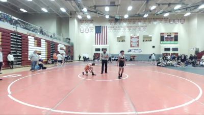 100 lbs 3rd Place Match - Porter Nightingale, Mountain Home Middle School vs Xavier Contreras, West Middle School