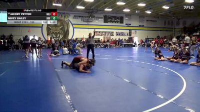 190 lbs Cons. Round 1 - Jacoby Peyton, North Linn vs Mikey Bailey, Independence