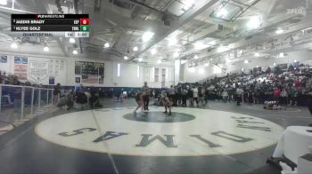120 lbs Quarterfinal - Klyee Golz, Trabuco Hills vs Jaedis Brady, Esperanza