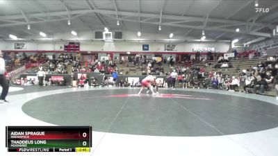 133 lbs 3rd Place Match - Thaddeus Long, McKendree vs Aidan Sprague, Indianapolis