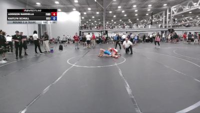 84 lbs Round 2 (6 Team) - McKenzie Astorino, PA West Black vs Riley Jones, All I See Is Gold Academy
