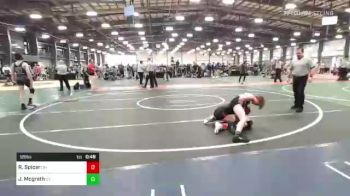 95 lbs Consi Of 4 - Ryan Spicer, OH vs Jeremy Mcgrath, CT