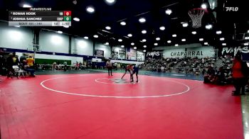 144 lbs Semifinal - Joshua Sanchez, Chaparral vs Rowan Hook, Vista Murrieta