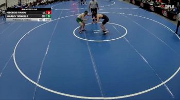 132 lbs Finals (8 Team) - George Ivanov, Lincoln Pius X vs Harley Senkbile, Central City