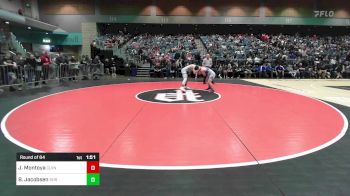 138 lbs Round Of 64 - John Montoya, Cleveland vs Brock Jacobsen, Stansbury