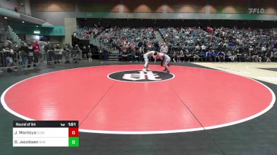 138 lbs Round Of 64 - John Montoya, Cleveland vs Brock Jacobsen, Stansbury