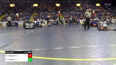 66 lbs Round Of 16 - Kloe Krogstad, Springfield Delco vs Londyn Luciano, Twin Valley