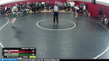 166-167 lbs Semifinal - Beau Gardineer, Palo Verde vs Dakota Robison, Sunnyslope High School