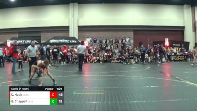 91 lbs Semis (4 Team) - Bryson Chappell, Untouchables vs Camden Hook, Contenders Wrestling Academy Blue