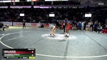 Girls 190 lbs Cons. Round 2 - Anna Muzuri, Kent Meridian (Girls) vs Viviannah Uvalle, Grandview (Girls)