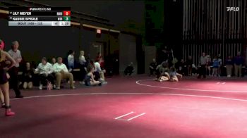 135 lbs Cons. Round 2 - Lily Meyer, Marion vs Kassie Sprole, Waverly-Shell Rock