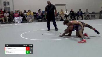 138 lbs Round 3 (6 Team) - Tyler Guerra, Team Carnage vs Yanik Simon, Stronghold