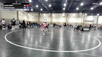 132 lbs 3rd Place - Jaxon Perry, Quest For Gold vs Jonathan Diaz, Eagle Wrestling Club