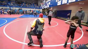 46 lbs Consolation - Ace Bogart, Dark Cloud Wrestling Club vs KJ Taylor, Owasso Takedown Club