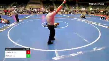 113 lbs Rr Rnd 4 - Enrique H Uribe III, Best Trained Wrestling vs Devin Duran, JAY HIGH SCHOOL